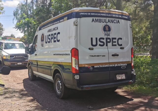 Amanece un hombre al lado de una motocicleta calcinados al sur de la ciudad de Morelia