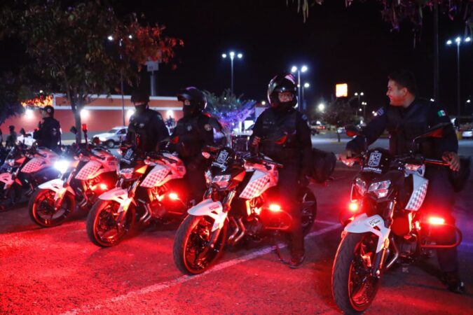 Inician operaciones equipos tácticos de motopatrullas, en #Uruapan