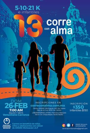 Este viernes cierra registro para la carrera atlética Corre con Alma: SSM