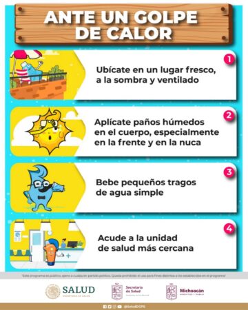 Sigue estas recomendaciones de la SSM para evitar un golpe de calor