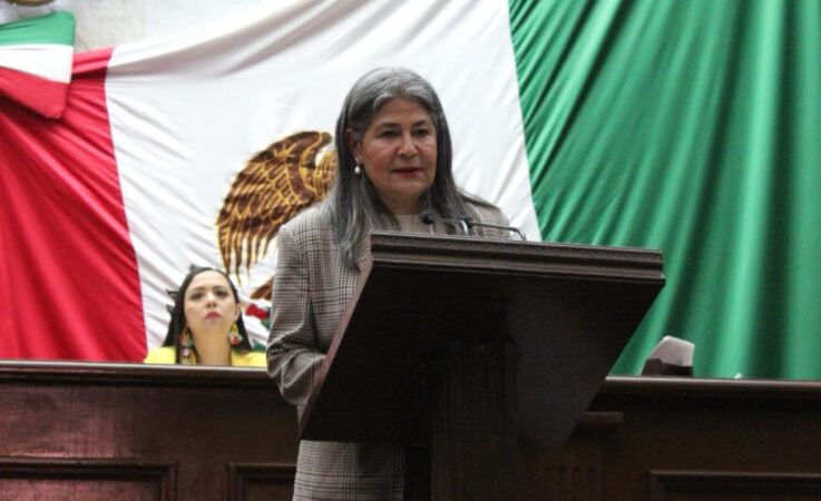 Propone Mayela Salas afiliación de empleados al IMSS como requisito para acceso a programas empresariales