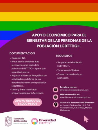 Reconocerá Secretaria del Bienestar labor de defensores de los derechos de la población #LGBTTTIQ+