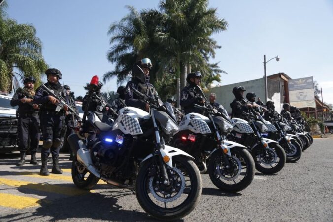 Se suma grupo táctico de #motopatrullas al #Blindaje Zamora