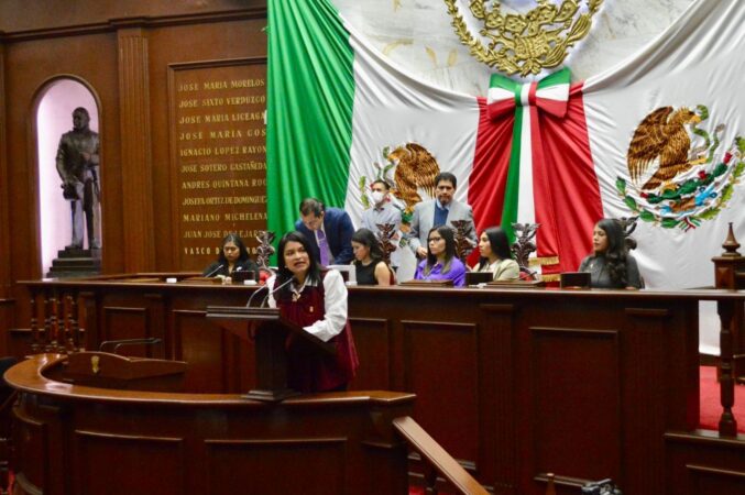 Mujeres, vitales para el progreso de Michoacán: 75 Legislatura