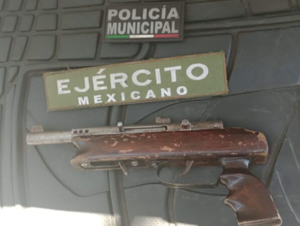 En Zamora, Guardia Civil y Sedena detienen a uno con arma de fuego