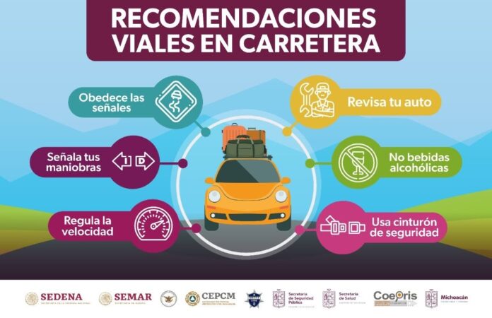 Exhorta SSM a tomar precauciones para prevenir accidentes en Semana Santa