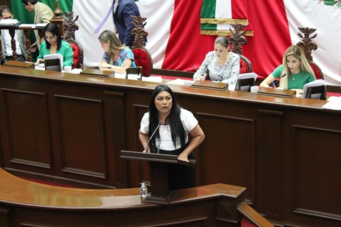 Presenta Brenda Fraga, iniciativa para armonizar en Michoacán la Ley General en Materia de Desaparición Forzada de Personas