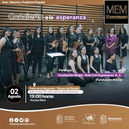 Concierto a la esperanza inaugurará el 37 aniversario del Museo del Estado