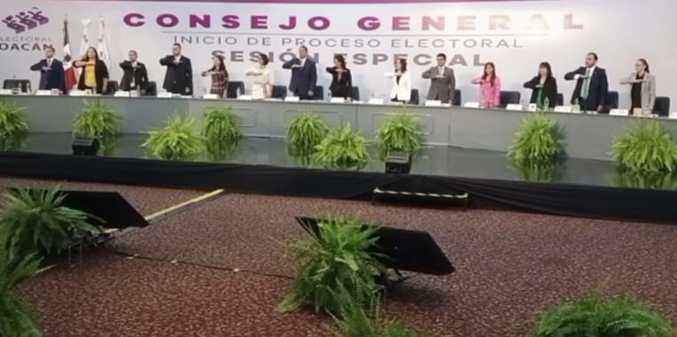 En Michoacán como en todo el país, este martes inicio de manera formal el proceso electoral