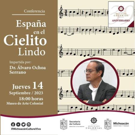 Conoce en esta conferencia el origen de la canción “Cielito Lindo”