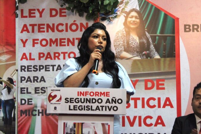 Rinde Brenda Fraga Informe de Actividades Legislativas con el compromiso de colocar el poder en las manos de la gente