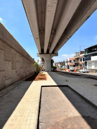 Al 43% las obras en bajo puente de Salida a Mil Cumbres: Sedum