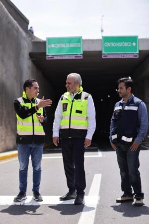 Distribuidor vial Paso Morelos, abierto a la circulación al 100%: Bedolla