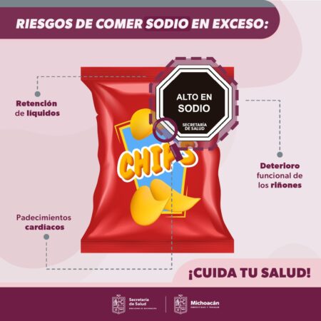 Consumo de alimentos procesados, un riesgo para la salud, alerta SSM