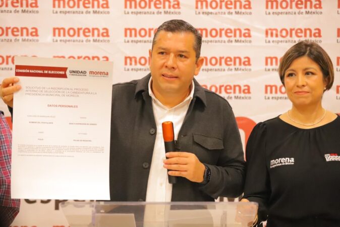 Juan Carlos Barragán va por la alcaldía de Morelia