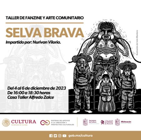 Aprende a hacer fanzine y arte comunitario en la Casa Taller Alfredo Zalce