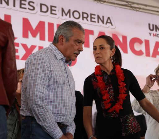 Junto a Claudia Sheinbaum, ratifica Raúl Morón que la voluntad del pueblo es la continuidad de la 4T