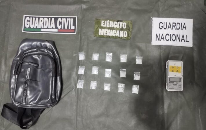 En las últimas horas, SSP detiene a 9 personas y asegura 23 dosis de drogas