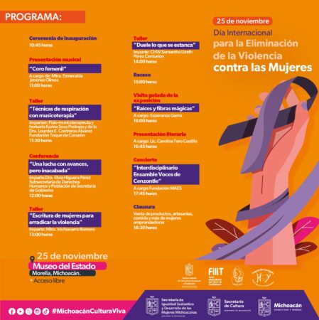 Secum y Seimujer dan a conocer agenda cultural del 25N