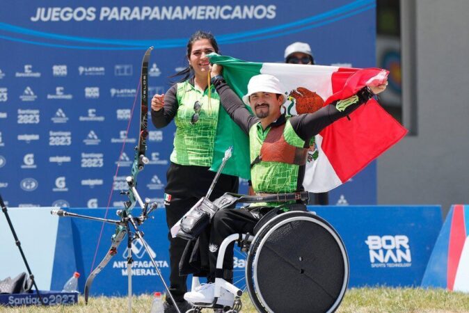 Michoacano Samuel Molina gana oro y bronce en Parapanamericanos Santiago 2023