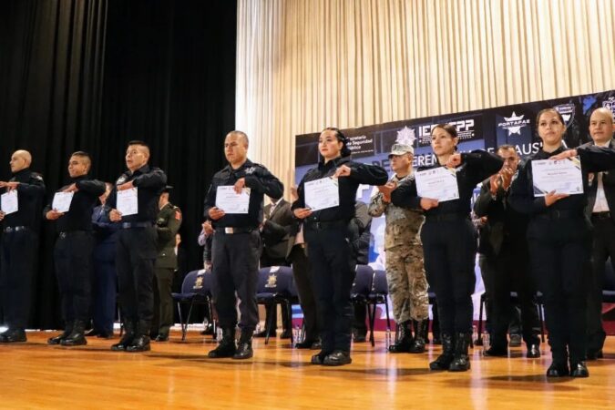 Con más de 2 mil policías profesionalizados clausura IEESSPP ciclo 2023