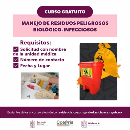 SSM anuncia curso sobre manejo de residuos peligrosos