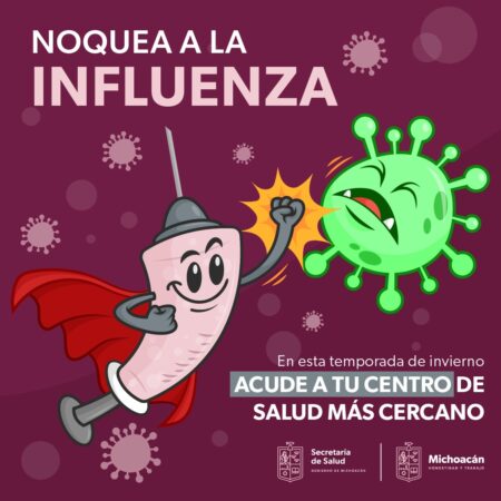 Vacunación contra la influenza permanecerá hasta marzo de 2024: SSM