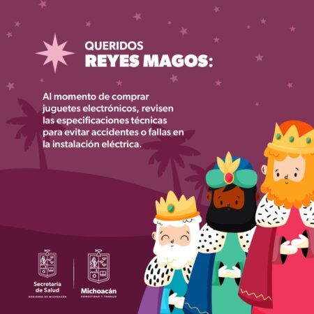 SSM invita a los Reyes Magos a regalar juguetes seguros para los menores