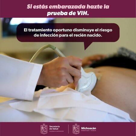 Invita SSM a embarazadas a realizarse la prueba de VIH y proteger a sus bebés