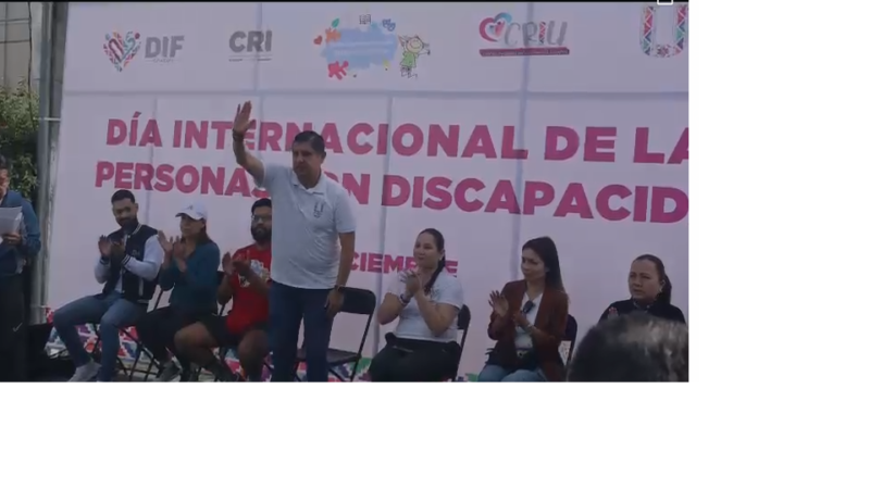 Conmemoran Día Internacional  de las Personas con Discapacidad