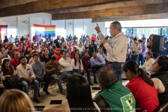 El pueblo ha elegido a la 4T y al progreso para impulsar a Michoacán: M