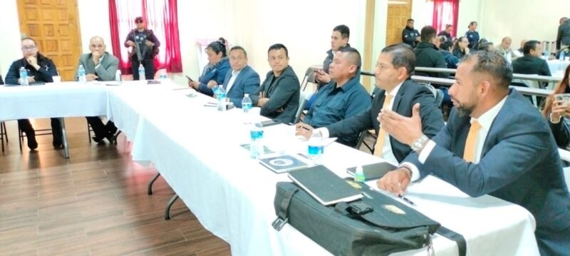 Participa FGE en mesa de seguridad en materia ambiental y forestal en Salvador Escalante
