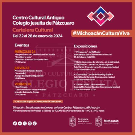 Estas son las actividades culturales que puedes disfrutar en Pátzcuaro