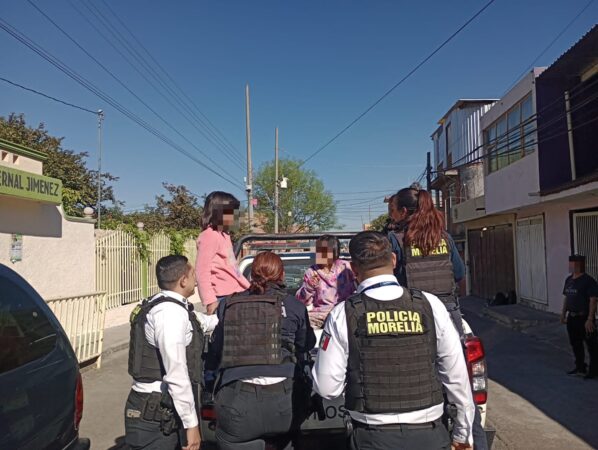 Elementos de la policía en Morelia,  localizan a 14 menores que escaparon de un albergue