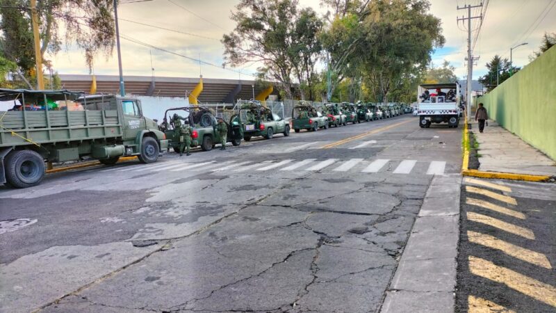 El Ejército Mexicano y Guardia Nacional reforzarán la seguridad en Michoacán.