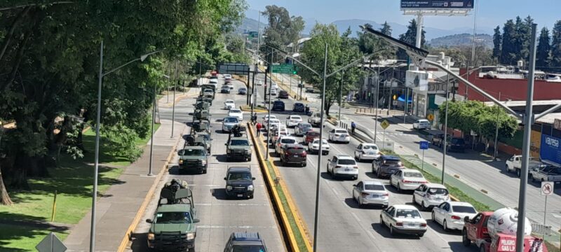 Arriban a Uruapan 300 efectivos del Ejército Mexicano.