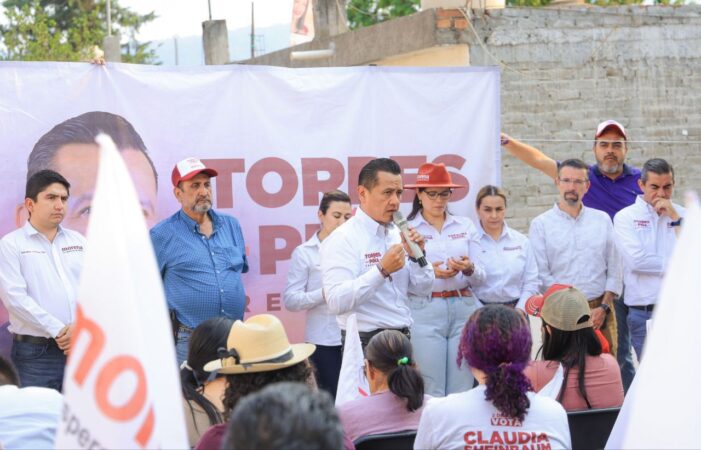 Vamos a sacar del rezago a las tenencias de Morelia : Torres Piña