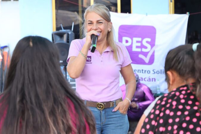 Luz García promueve la “feria de valores” como parte de su plataforma electoral