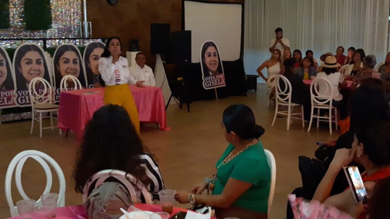 Respalda grupo de mujeres empoderadas de Morelia proyecto de Gisela Vázquez