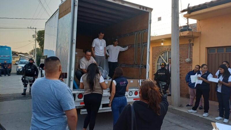 Sin incidente, entrega de boletas electorales a 109 municipios de Michoacán: SSP