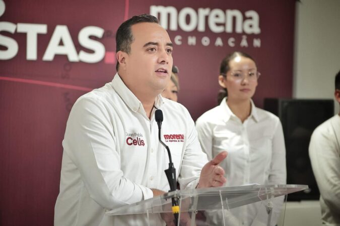 Alfonso Martínez miente; promete lo que no ha cumplido en seis años: Morena Michoacán