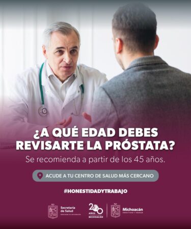 Con tratamiento oportuno, el cáncer de próstata es curable: SSM