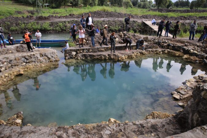 Manantiales de Urandén en lago de Pátzcuaro, en franca recuperación; le dan vida a la isla