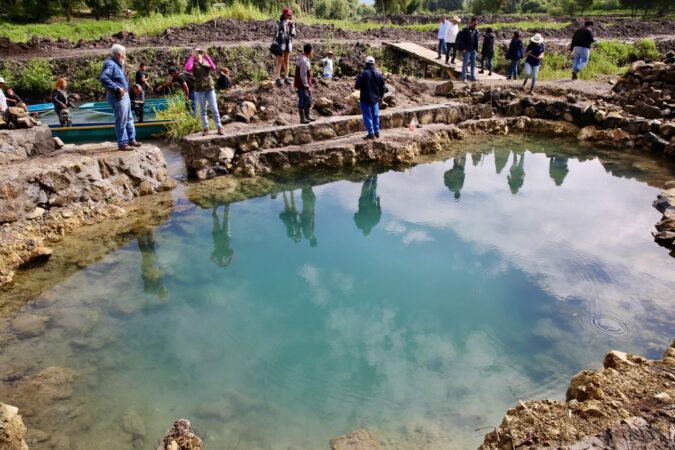 Abren al público recorrido turístico en manantiales de Urandén: Bedolla