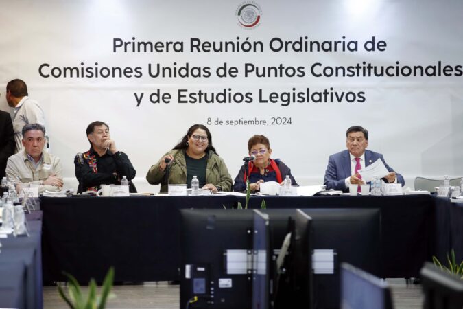 Aprueban comisiones del Senado, en lo general, dictamen sobre la reforma al Poder Judicial