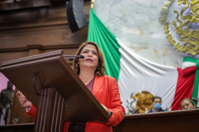 Avala y respalda Fabiola Alanís Reforma a la Guardia Nacional desde el congreso de Michoacán