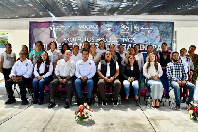 Inaugura SESESP talleres en Zitácuaro y Maravatío para impulsar emprendimiento de mujeres