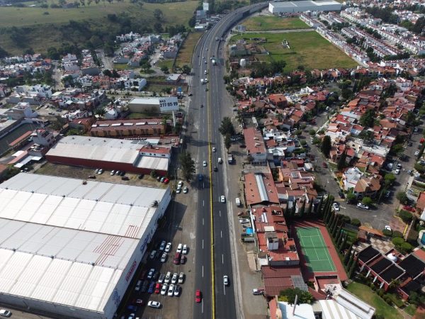 Gobierno estatal concluye mantenimiento al acceso de carretera federal Morelia-Pátzcuaro