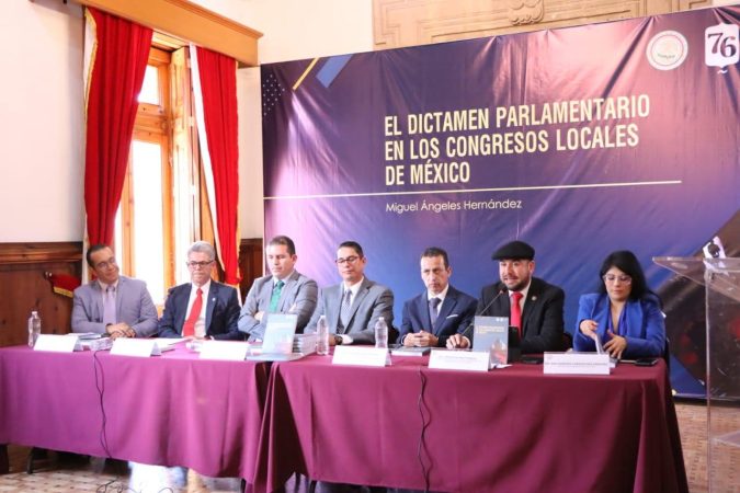 Congreso del Estado edita libro sobre Dictamen Legislativo