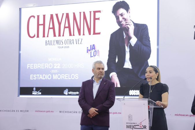 Concierto de Chayanne buscará derrama económica para turismo y restaurantes: Bedolla